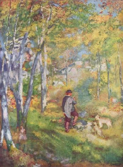 Pierre-Auguste Renoir Fontainebleau Spain oil painting art